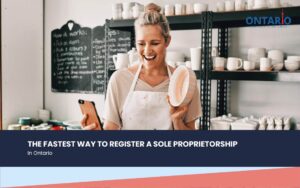 Register a Sole Proprietorship in Ontario