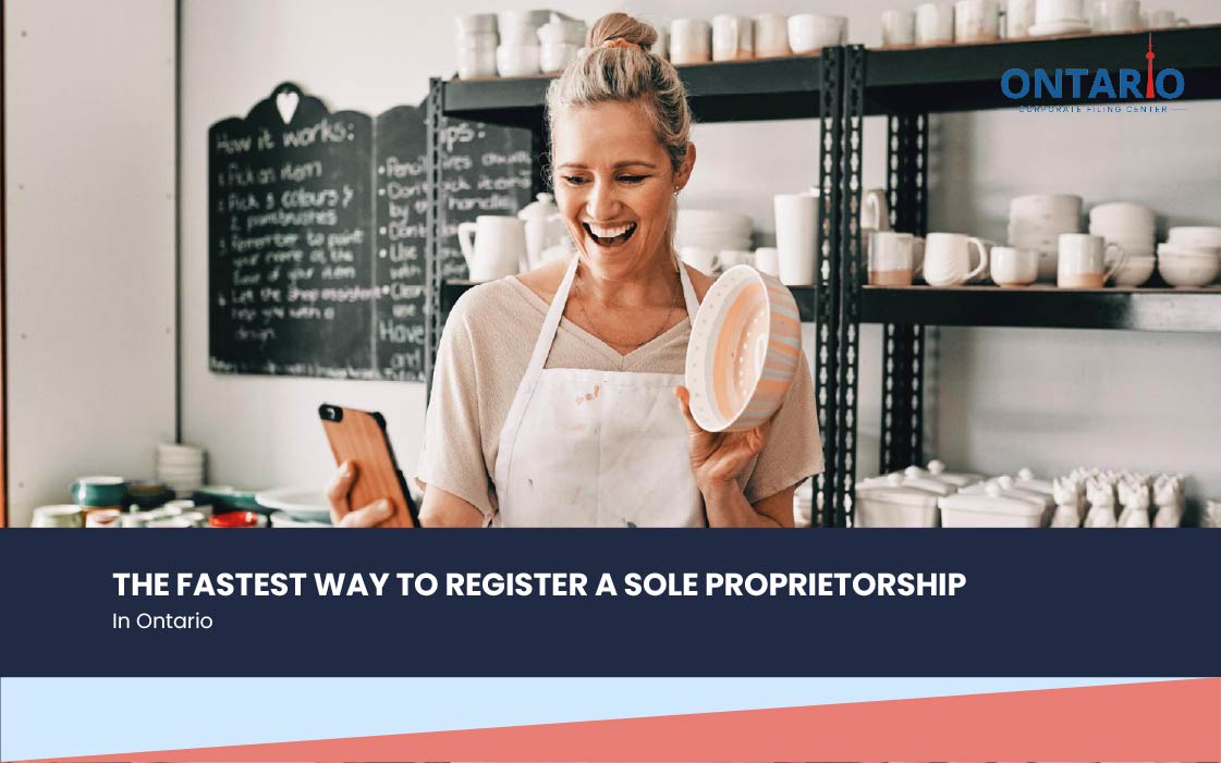 Register a Sole Proprietorship in Ontario